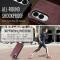 CASEME Samsung Galaxy S25 Edge Fodral Flip Läder Röd