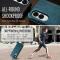 CASEME Samsung Galaxy S25 Edge Fodral Flip Läder Blå