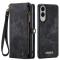 CASEME Samsung Galaxy S25 Edge Fodral Multifuntionell Svart