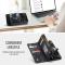 CASEME Samsung Galaxy S25 Edge Fodral Multifuntionell Svart