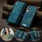 CASEME Samsung Galaxy S25 Edge Fodral Multifuntionell Blå