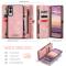 CASEME Samsung Galaxy S25 Edge Fodral Multifuntionell Rosa