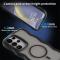 Samsung Galaxy S24 Ultra Skal MagSafe Wavy Matt Svart