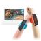 DOBE 2-PACK Nintendo Switch 2 Joy-Con Armband Röd / Blå