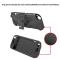 PGTECH Nintendo Switch 2 Skal Kickstand Silikon Svart