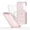 Tech-Protect Galaxy S25 Skal MagSafe Liquid Silicone Pearl