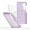 Tech-Protect Galaxy S25 Skal MagSafe Liquid Silicone Mauve