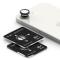 Ringke iPhone 16e 2-PACK Linsskydd Härdat Glas Svart