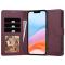 Tech-Protect iPhone 16e Fodral Läder Mulberry