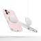 Tech-Protect iPhone 16e Skal MagSafe Liquid Silicone Pink Pearl