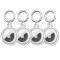 Tech-Protect Apple AirTag 4-PACK Hållare Icon Transparent