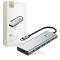 Tech-Protect 9in1 USB-C Hub - USB-C/USB-A/HDMI/SD/TF/AV3.5