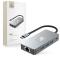 Tech-Protect 9in1 USB-C Hub - USB-C/USB 3.0/2.0/HDMI/SD/TF/RJ45