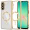 Tech-Protect Galaxy A26 5G Skal MagSafe MagFlex Shiny Gold