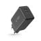 Tech-Protect 45W PD 2x USB-C Väggladdare Svart