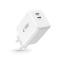 Tech-Protect 45W PD 2x USB-C Väggladdare Vit