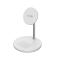 Tech-Protect 15W Qi 2in1 Magnetisk MagSafe Laddare Vit