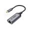 Tech-Protect USB-C - RJ45 Ethernet Adapter Ultraboost Svart