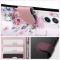 Tech-Protect Xiaomi Redmi 14C Fodral Läder Blossom Flower