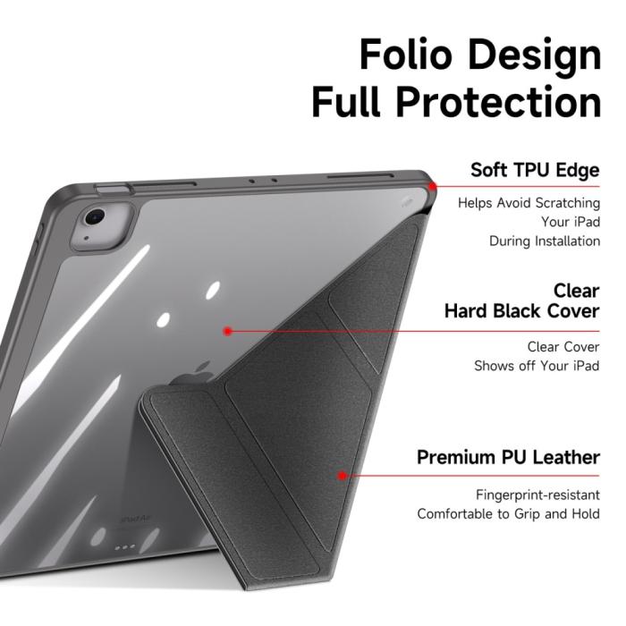 Bild 6, DUX DUCIS iPad Air 13 2025/2024 Fodral Hybrid Magi Series
