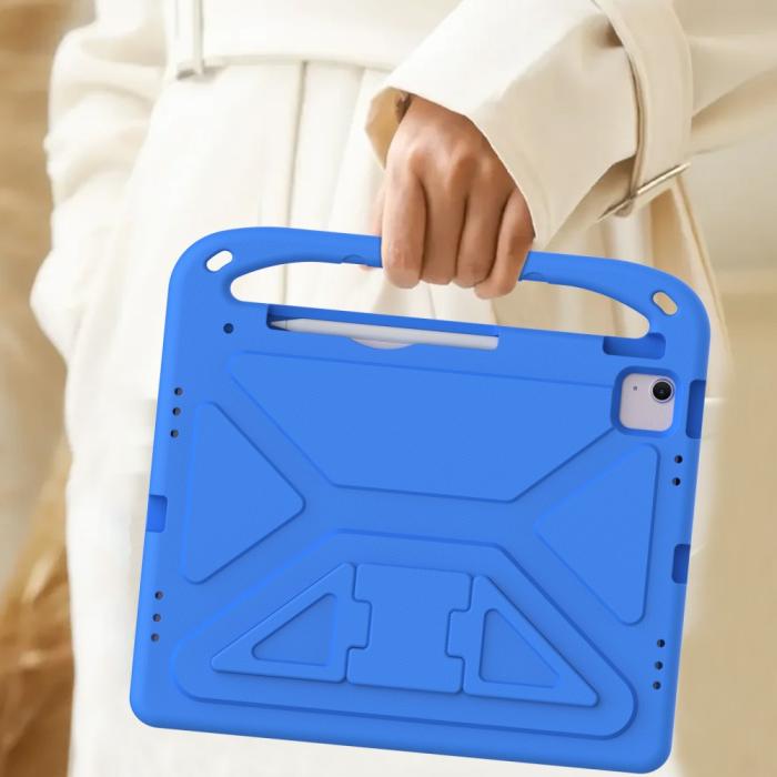 Bild 6, iPad Pro 13 2024/Air 13 2025/2024 Skal EVA Kickstand Blå