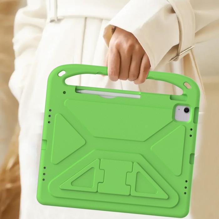 Bild 6, iPad Pro 13 2024/Air 13 2025/2024 Skal EVA Kickstand Grön