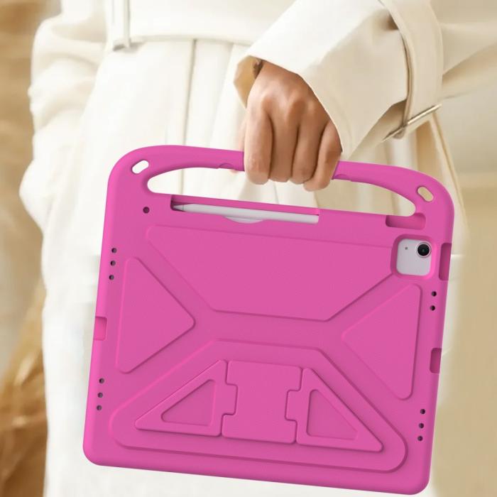 Bild 6, iPad Pro 13 2024/Air 13 2025/2024 Skal EVA Kickstand Rosa