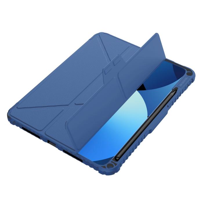 Bild 5, NILLKIN iPad Pro 11 2024 Fodral Shockproof Bumper Mörk Blå