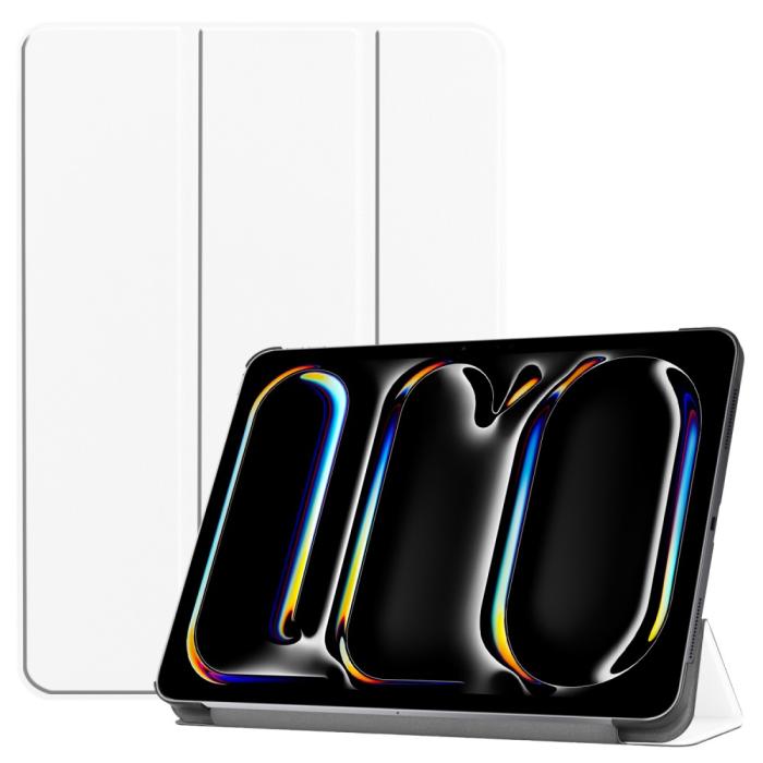 Bild 1, iPad Pro 11 2024 Fodral Tri-Fold Vit