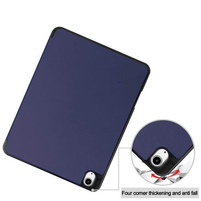 Bild 6, iPad Air 13 2025/2024 Fodral Tri-Fold Pennhållare Mörk Blå