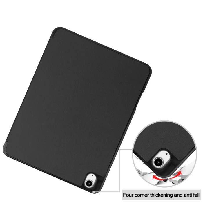 Bild 6, iPad Air 13 2025/2024 Fodral Tri-Fold Pennhållare Svart