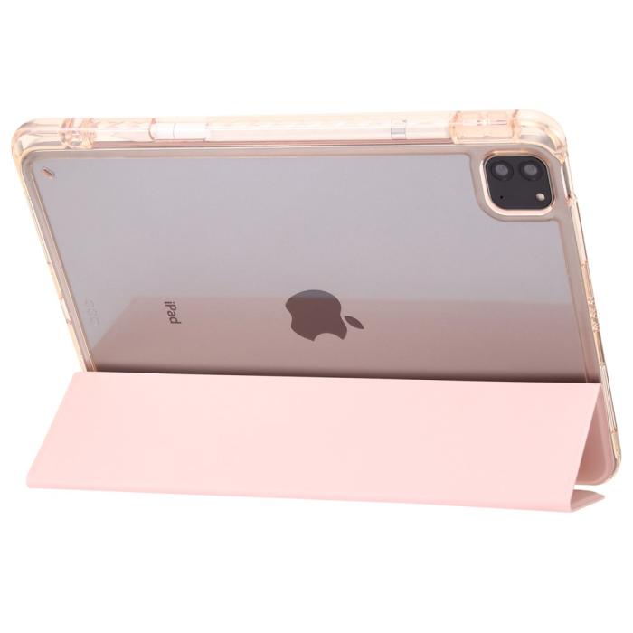 Bild 6, iPad Pro 11 2024 Fodral Tri-Fold Pennhållare Hybrid Lila