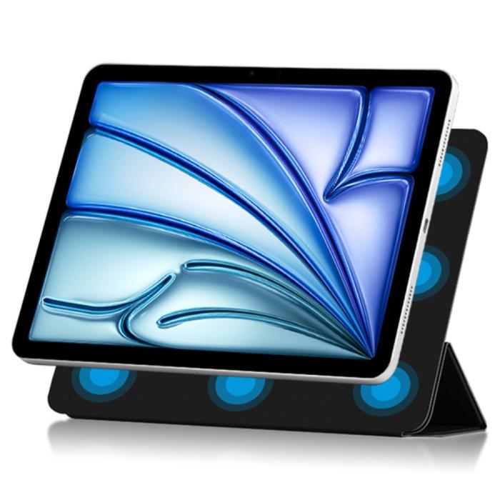 Bild 2, iPad Air 13 2025/2024 2in1 Magnetiskt Fodral Svart