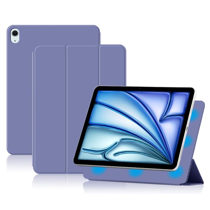 Bild 1, iPad Air 13 2025/2024 2in1 Magnetiskt Fodral Lila