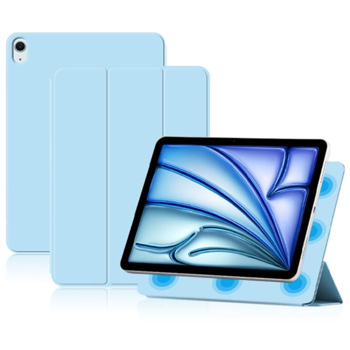 Bild 1, iPad Air 13 2025/2024 2in1 Magnetiskt Fodral Blå