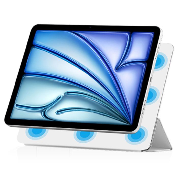 Bild 2, iPad Air 13 2025/2024 2in1 Magnetiskt Fodral Vit