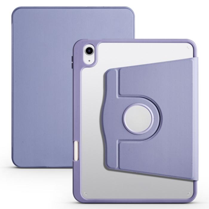 Bild 1, iPad Air 13 2025/2024 Fodral Hybrid Rotation Pennhållare Lila