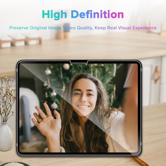 Bild 3, iPad Pro 11 2024 2-PACK Skärmskydd Härdat Glas