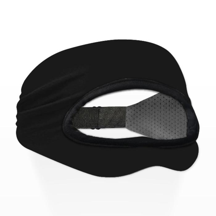 Bild 1, VR Ansiktsmask / Svettband Justerbart Svart