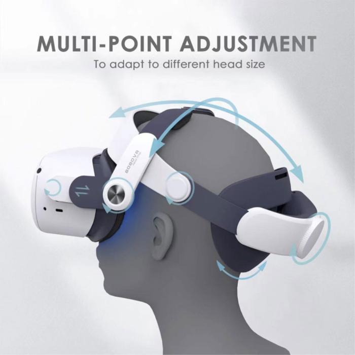 Bild 2, BOBOVR Meta Quest 2 Huvudband M2 Plus