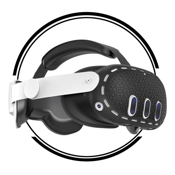 Bild 2, Meta Quest 3 Skal Till Headset Silikon Svart