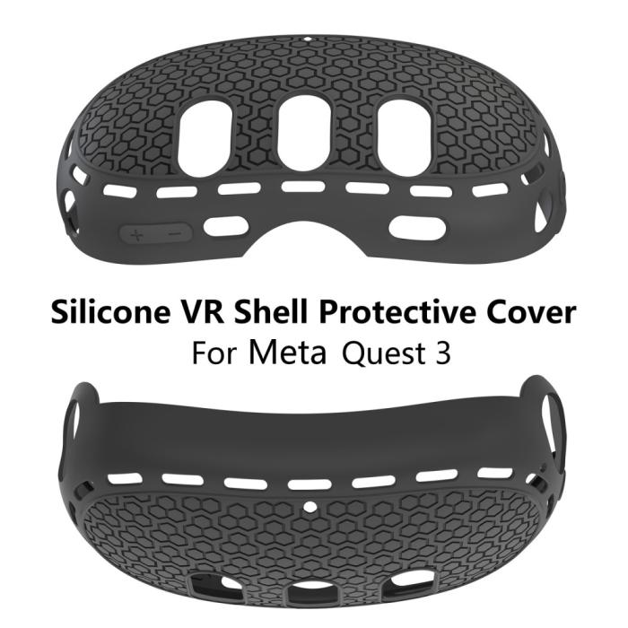 Bild 3, Meta Quest 3 Skal Till Headset Silikon Svart