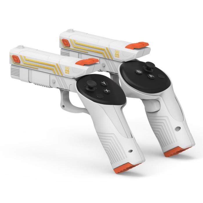 Bild 1, AMVR Gaming Pistolgrepp För Meta Quest 3/3S Vit