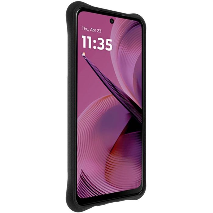 Bild 2, IMAK Motorola Moto G55 5G Skal TPU Shockproof Svart