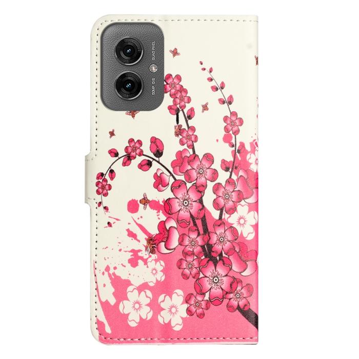 Bild 5, Motorola Moto G55 5G Fodral Med Tryck Plommonträd