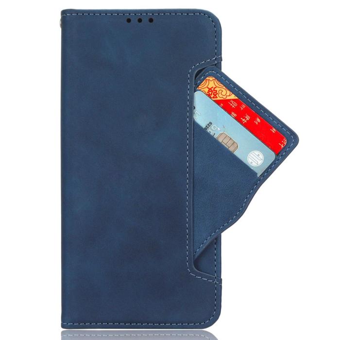 Bild 2, Motorola Moto G55 5G Fodral Med Avtagbart Kortfodral Blå
