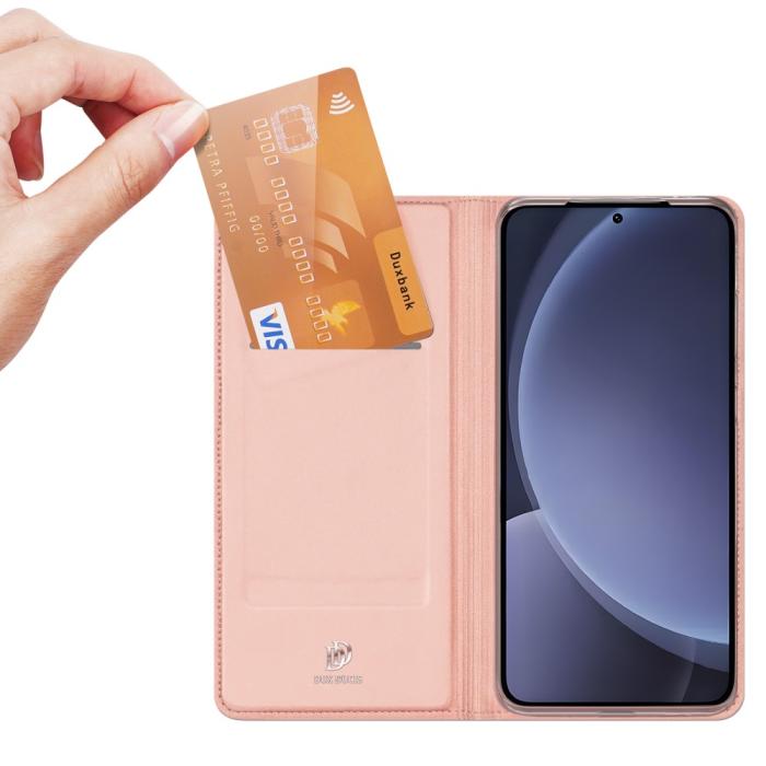 Bild 2, DUX DUCIS Samsung Galaxy S25 Fodral Skin Pro Roséguld