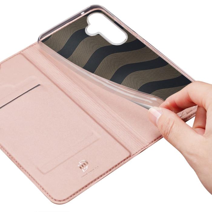 Bild 5, DUX DUCIS Samsung Galaxy S25 Fodral Skin Pro Roséguld