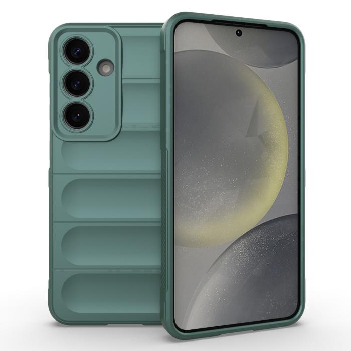 Bild 1, Samsung Galaxy S25 Skal Magic Shield Grön
