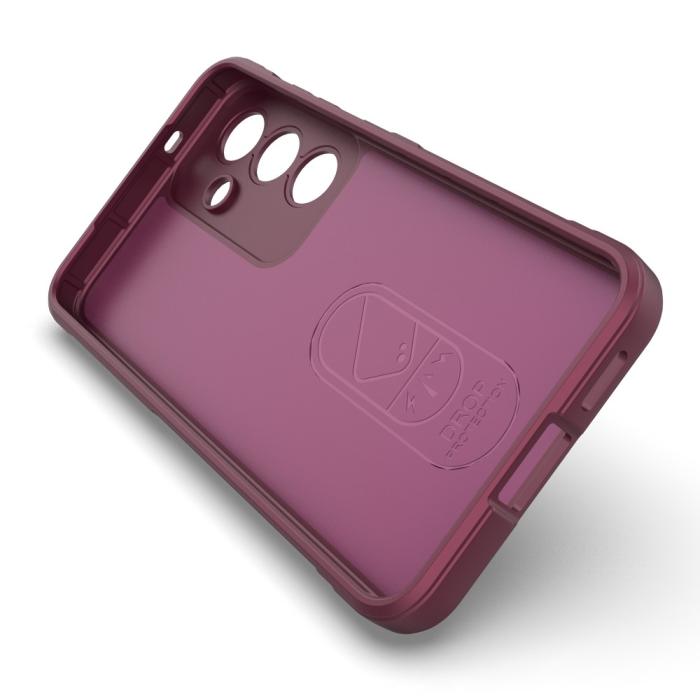 Bild 3, Samsung Galaxy S25 Skal Magic Shield Vinröd